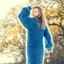 ombreflou: messing up big mohair sweaters