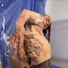 BrookeMaddison: So many Sploshing firsts for me in my latest scene