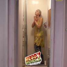 LiquidX: Allie Gunged multiple times in Alphabet Game (with feet and shower)