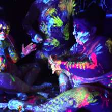 Djmeak: Cheyenne, Hannah and Matty UV Fun