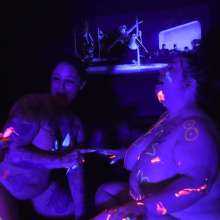 Djmeak: Cheyenne, Hannah and Matty UV Fun