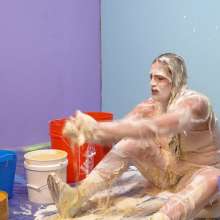 Darla DeVour: Darla's Yellow Springtime Mess and First Honey Experience