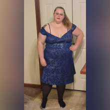 curiousvixen84: Dress, Nylons, Whipped Cream and Slime