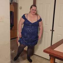 curiousvixen84: Dress, Nylons, Whipped Cream and Slime