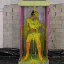 LiquidX: Full Rubber Straitjacket Suit Gunge