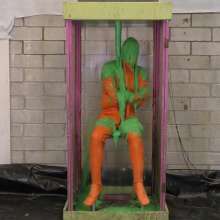 LiquidX: Full Rubber Straitjacket Suit Gunge