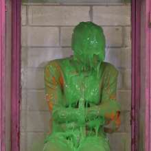 LiquidX: Full Rubber Straitjacket Suit Gunge