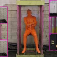 LiquidX: Full Rubber Straitjacket Suit Gunge