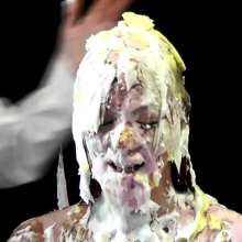 RevSlymsford: Holly Gets Pied For The First Time; By Messy Jessie