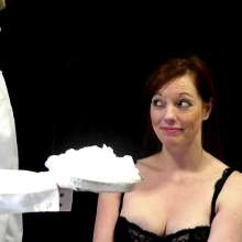 RevSlymsford: Holly Gets Pied For The First Time; By Messy Jessie