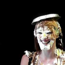 RevSlymsford: Holly Gets Pied For The First Time; By Messy Jessie