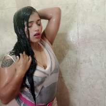 WetPlace: Jazminss Shower In White