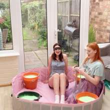 ErinMoore: Lottii Gets Revenge on Erin, Feet Tickled Then Gunged