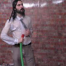 WamtasticUK: Lucas Hands Tied Dunking for Rings in Clear Gunge