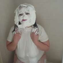 Darkabyss445: Messy with Pies in the Shower