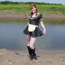 DungeonMasterOne: Miss Abigail Is The Latex Mud Maid!