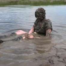 DungeonMasterOne: Miss Abigail Is The Latex Mud Maid!