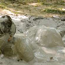 dlodoski: Annabelle, Teasing in Mud--Photos