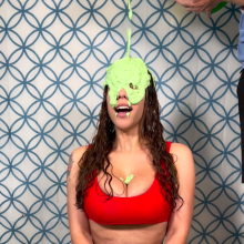 Slimed Models: Eidan's Cousin Nia Slimed for the First Time!