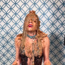 Slimed Models: Erin Slimed With Cat Food and Dog Food