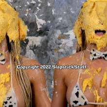 SlapstickStuff: Elly Learns About Dairy The Hard Way!  Both SS266 Edits Available!