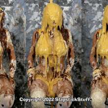 SlapstickStuff: Elly Learns About Dairy The Hard Way!  Both SS266 Edits Available!