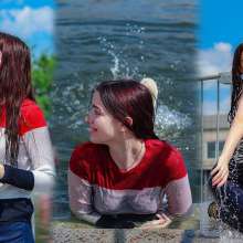 Wet Live Team: Tanya Combined a Walk with a Pleasant Dip in the Water
