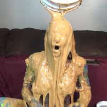 Jayce: The Encasement Challenge!  Massive Mess Mountain... did I live up?