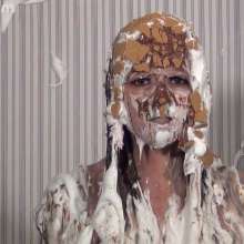 Anglefan: New Hannah Perez video!  Pied in a business suit!