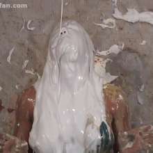 Anglefan: Alison Rogers gets all the slime!