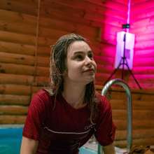 Wet Live Team: A Cold Pool and a Warm Shower--full of My Wet Stuff