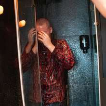 Wet Live Team: Artem Took a Shower in the Shower Cabin and Showed His Feet