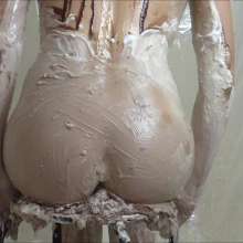 RevSlymsford: Belle Strips Out Of Her Uniform and Self-Trashes Naked