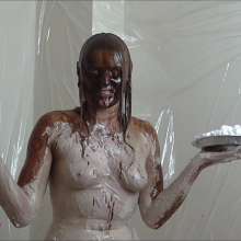 RevSlymsford: Belle Strips Out Of Her Uniform and Self-Trashes Naked
