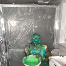 bsmessybakery: Bri's Messy Bathroom Pantie Filling