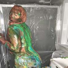 bsmessybakery: Bri's Messy Bathroom Pantie Filling