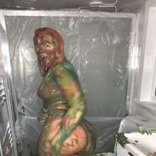 bsmessybakery: Bri's Messy Bathroom Pantie Filling