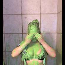 Chloe of PieroProductions: Chloe G In... Handcuffed and Slimed