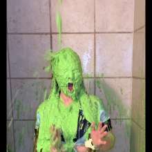 Chloe of PieroProductions: Chloe G In... Handcuffed and Slimed