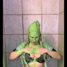 Chloe of PieroProductions: Chloe G In... Handcuffed and Slimed