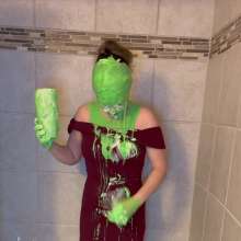 Chloe of PieroProductions: Chloe G. In... Post Gala Slimed
