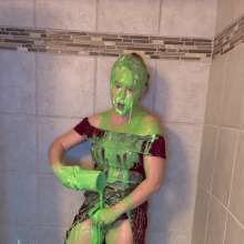 Chloe of PieroProductions: Chloe G. In... Post Gala Slimed