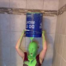 Chloe of PieroProductions: Chloe G. In... Post Gala Slimed