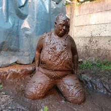 Darkabyss445: Denim Dungarees and Jersey Sensual Mud Play