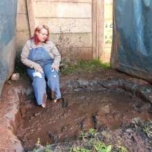 Darkabyss445: Denim Dungarees and Jersey Sensual Mud Play