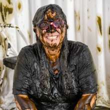 DMarieAllWet: Doused With Buckets of Mud!
