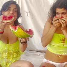 Alana SexyMessyBabes: Eating Contest Pt1