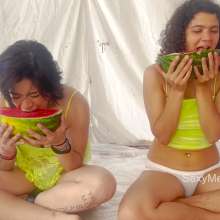 Alana SexyMessyBabes: Eating Contest Pt1
