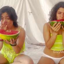 Alana SexyMessyBabes: Eating Contest Pt1