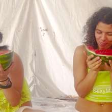 Alana SexyMessyBabes: Eating Contest Pt1